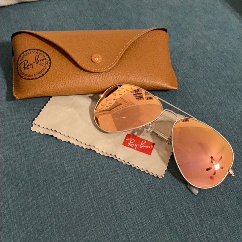 Ray Ban Aviator Flash Lenses